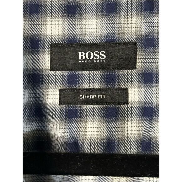 Boss Hugo Boss Robbie Sharp Fit Long Sleeve Shirt 2XL MSRP $135 - Picture 2 of 11